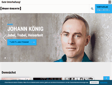 Tablet Screenshot of meyer-konzerte.de